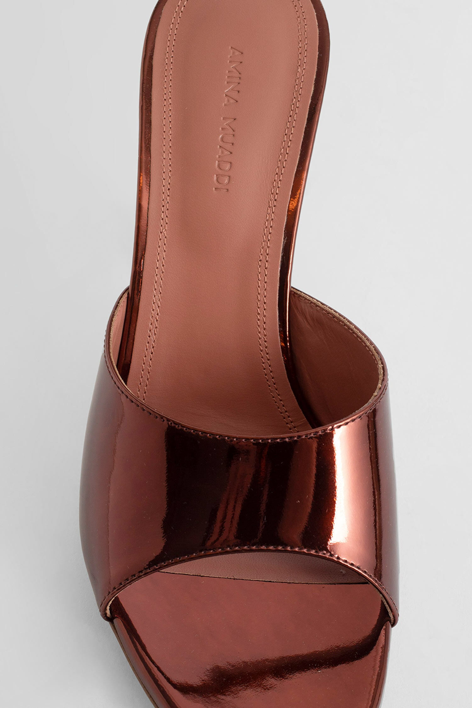 AMINA MUADDI WOMAN BROWN MULES