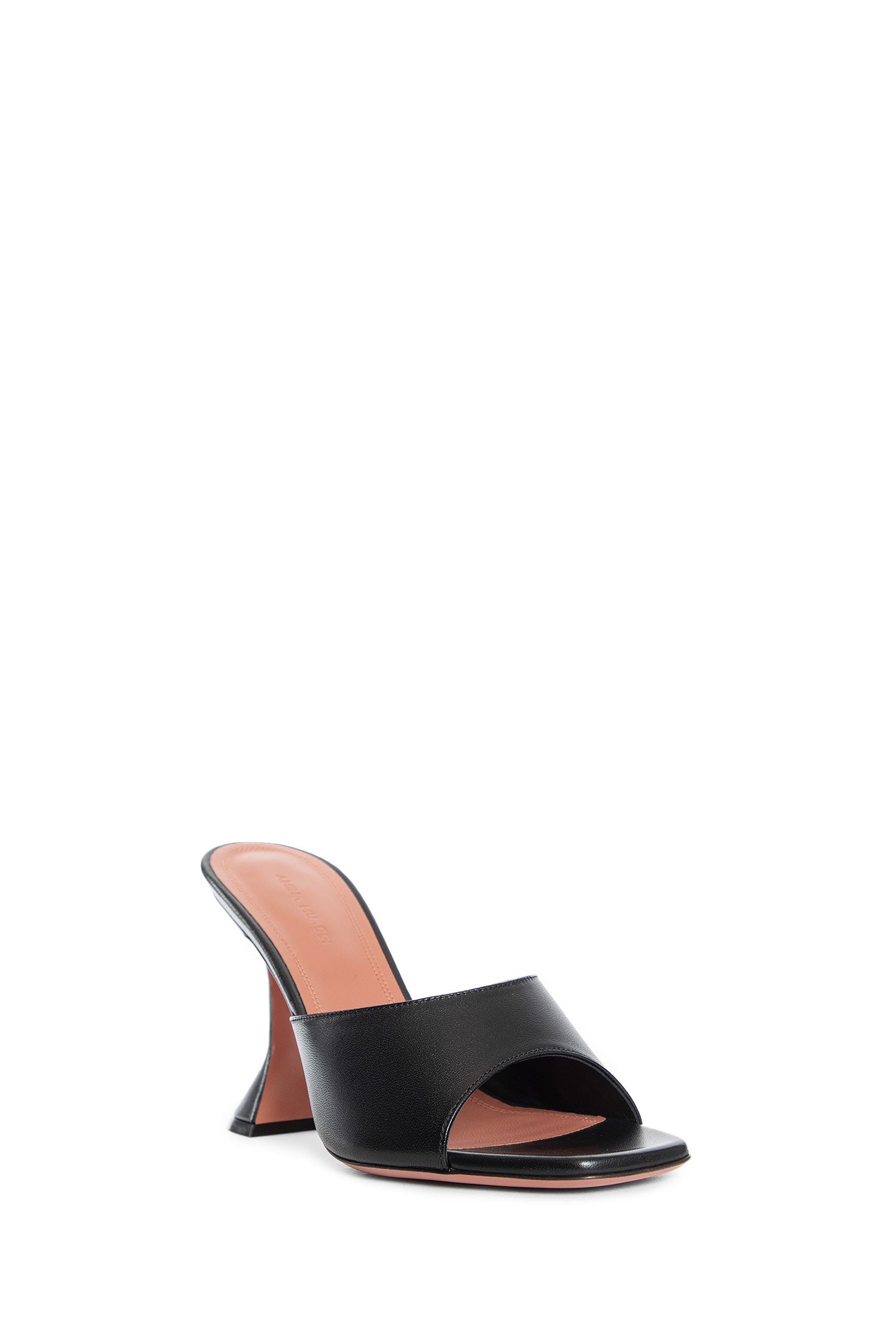 AMINA MUADDI WOMAN BLACK SANDALS & SLIDES