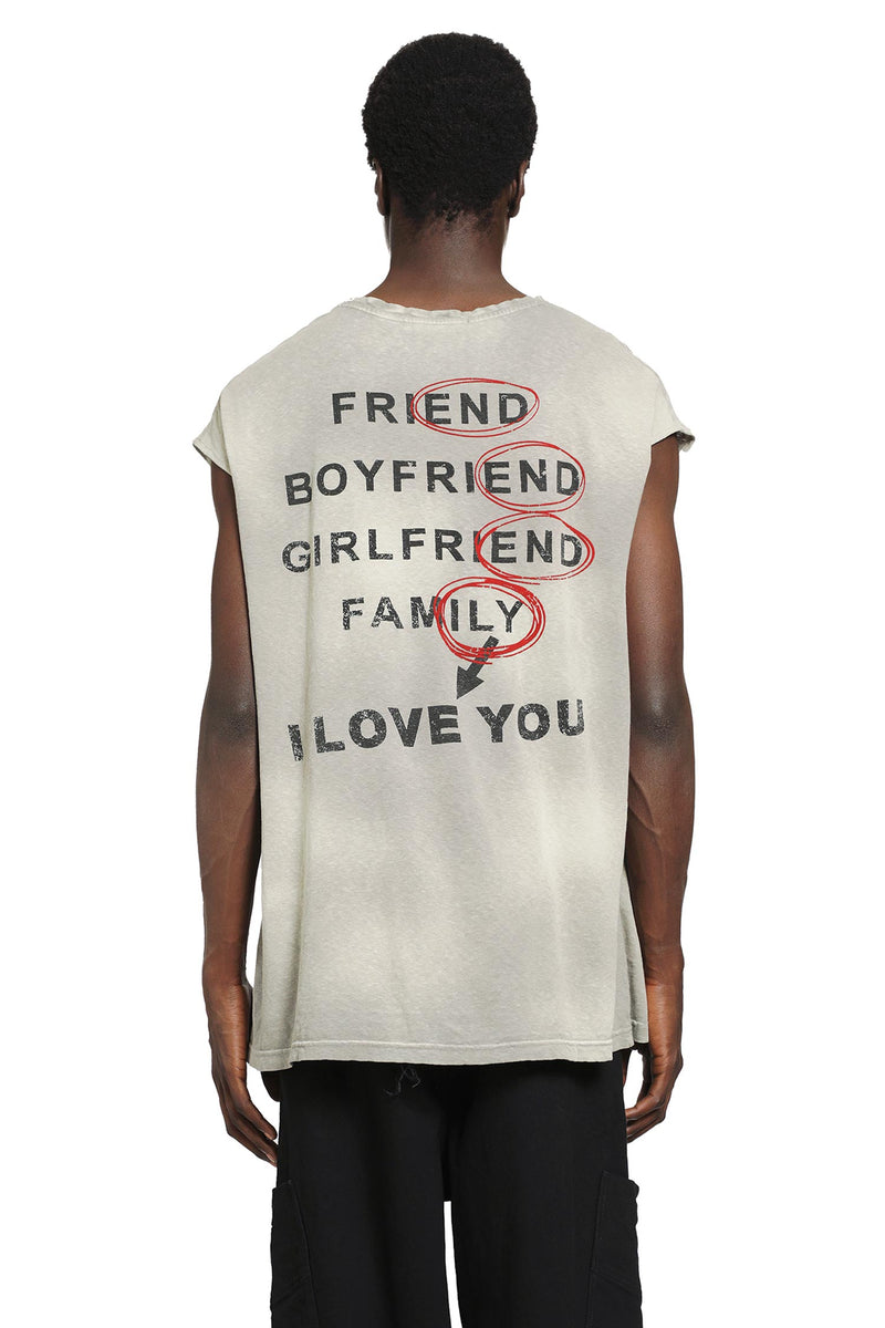 MASSIMO SABBADIN Franky Printed Jersey Tank Top man