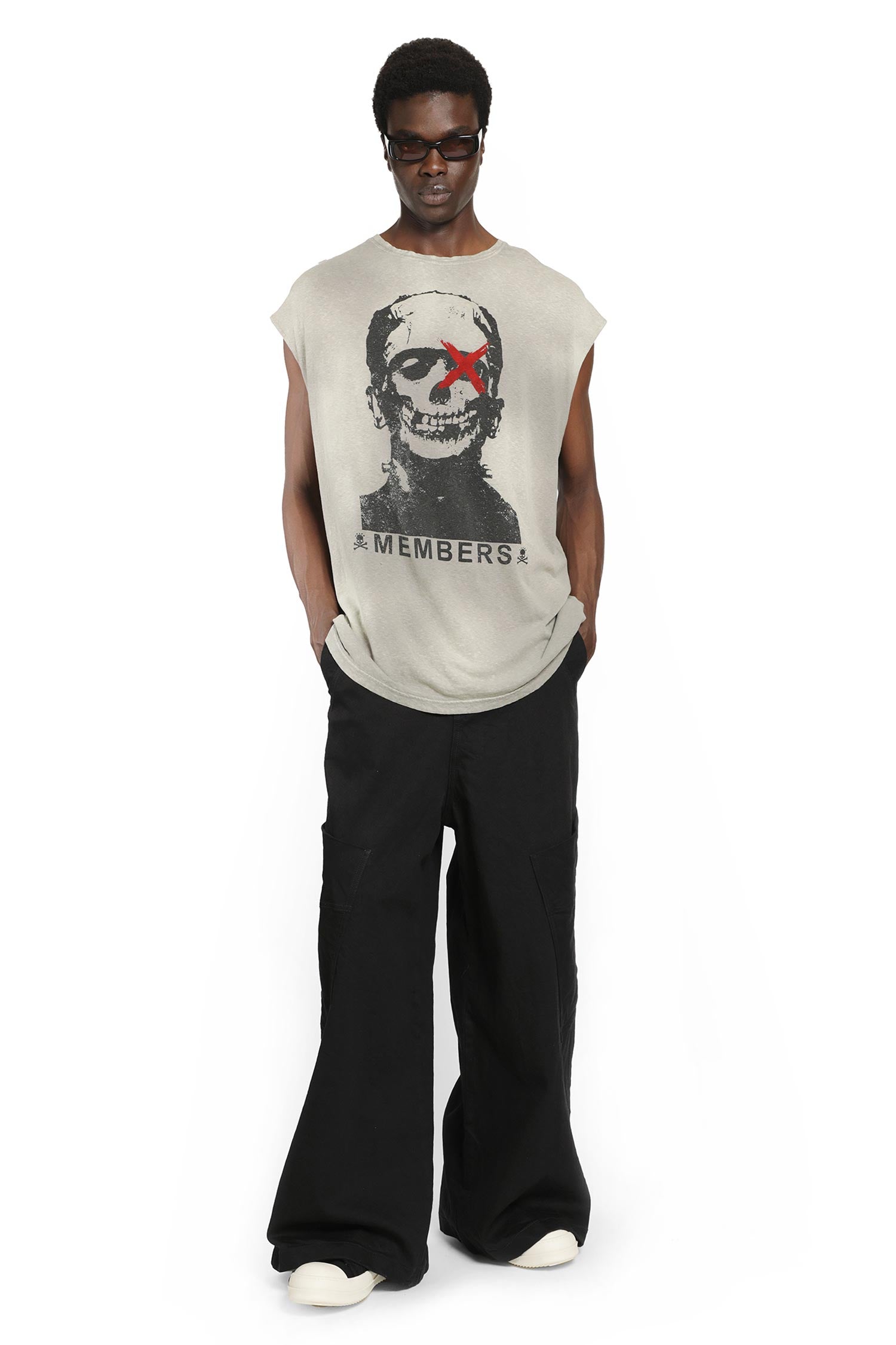 Franky Printed Jersey Tank Top