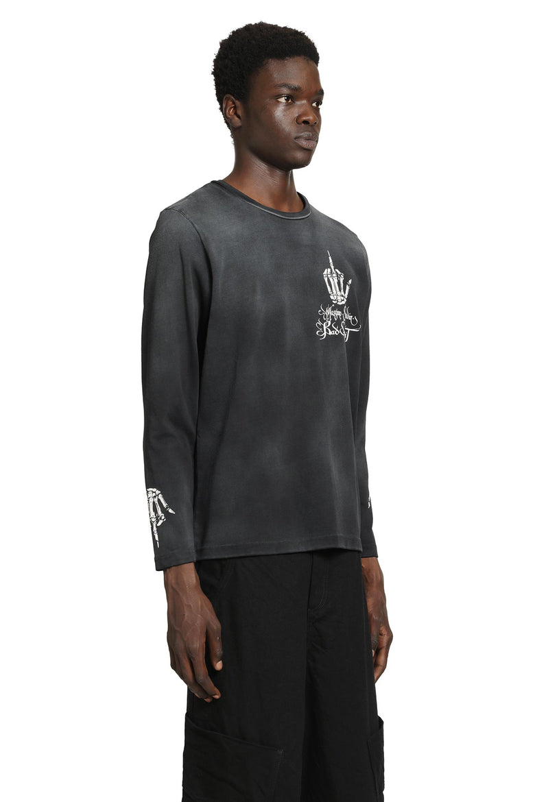 
              MASSIMO SABBADIN Washed Jersey Long Sleeve T-Shirt man
            