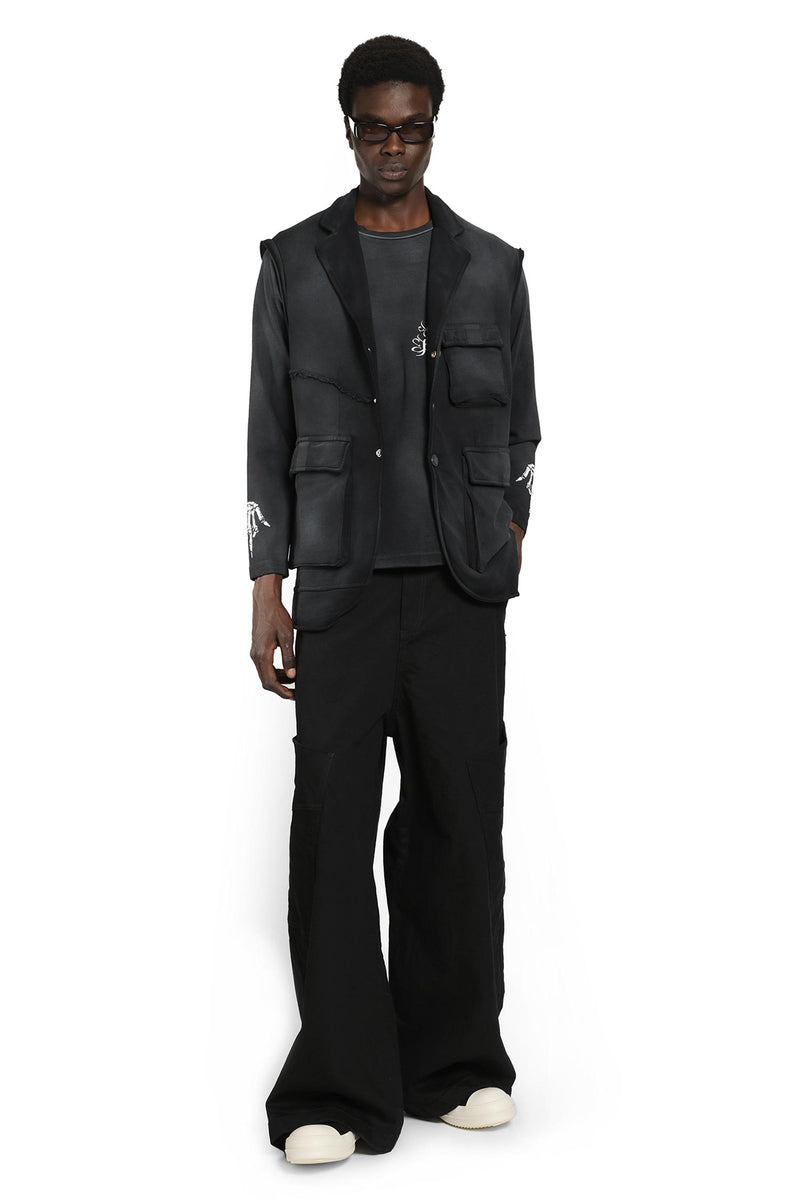 MASSIMO SABBADIN Washed Jersey Long Sleeve T-Shirt man