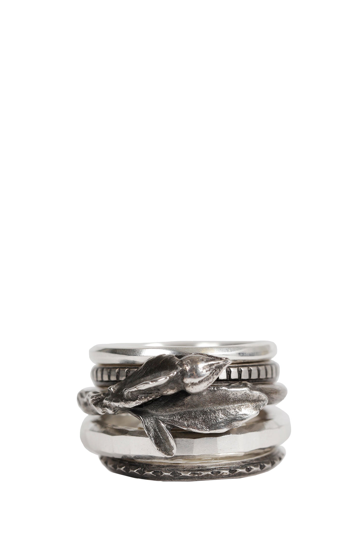 WERKSTATT MUNCHEN 5 Ring Combination Rosebud unisex