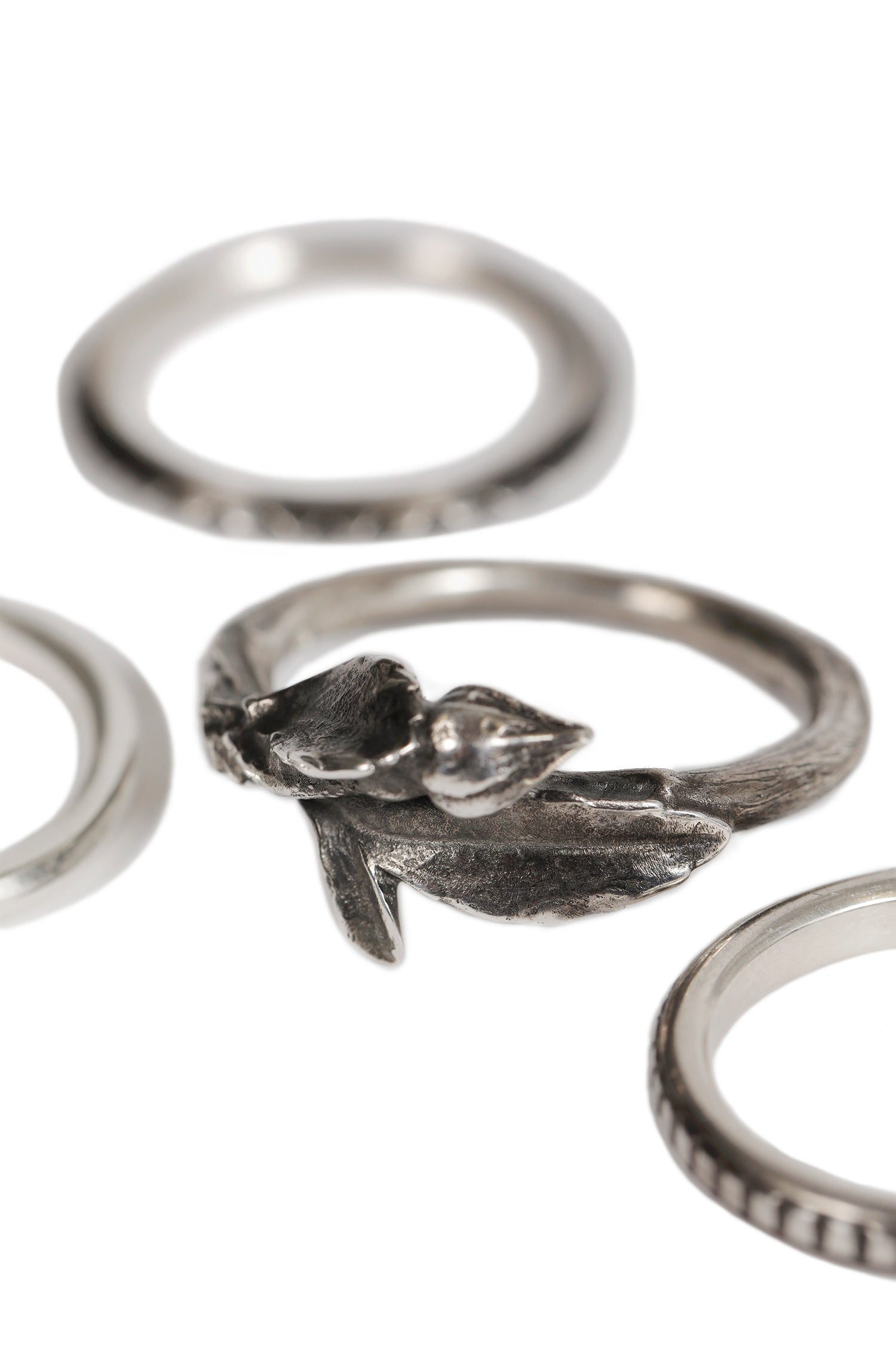 5 Ring Combination Rosebud
