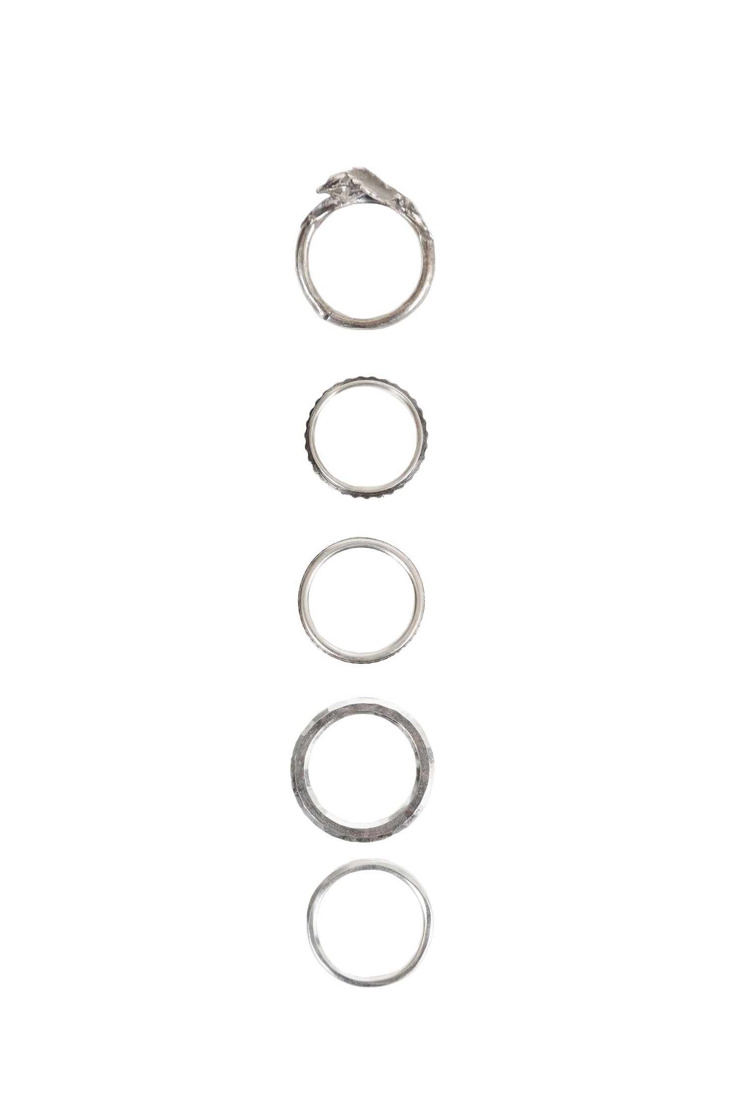 5 Ring Combination Rosebud