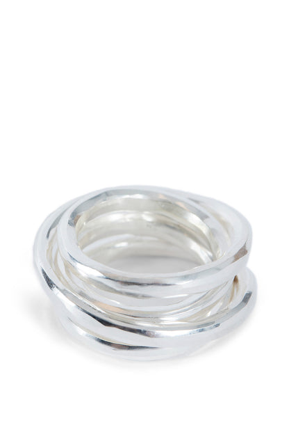 Wound Ring Hammered