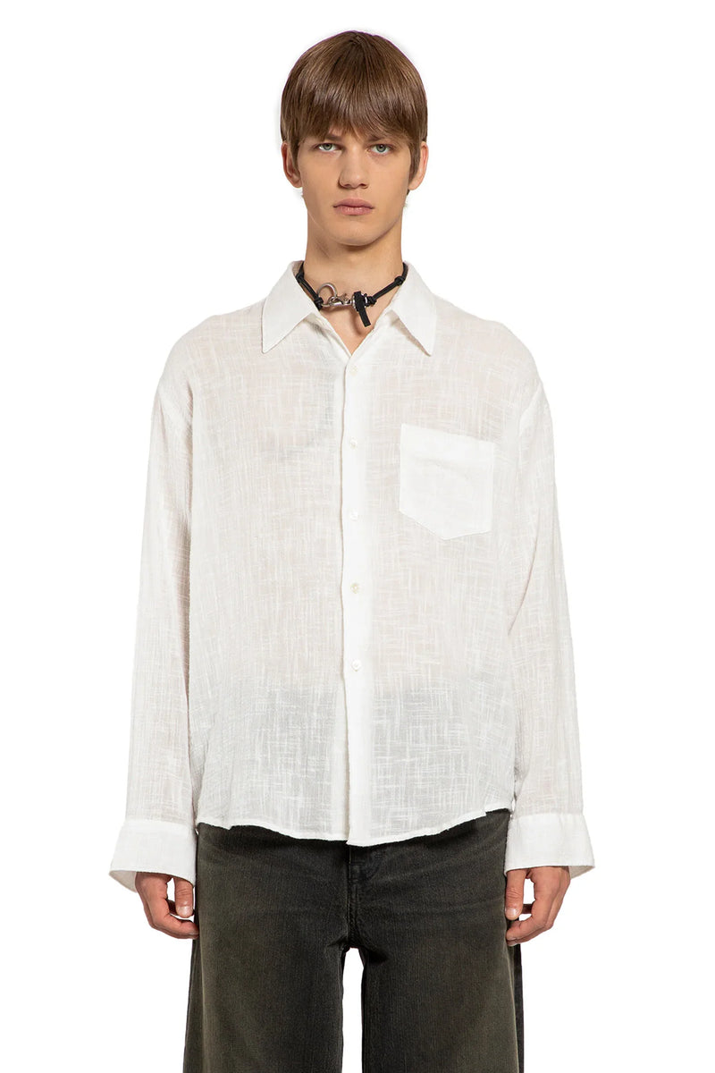 OUR LEGACY MAN OFF-WHITE SHIRTS - Antonioli.eu