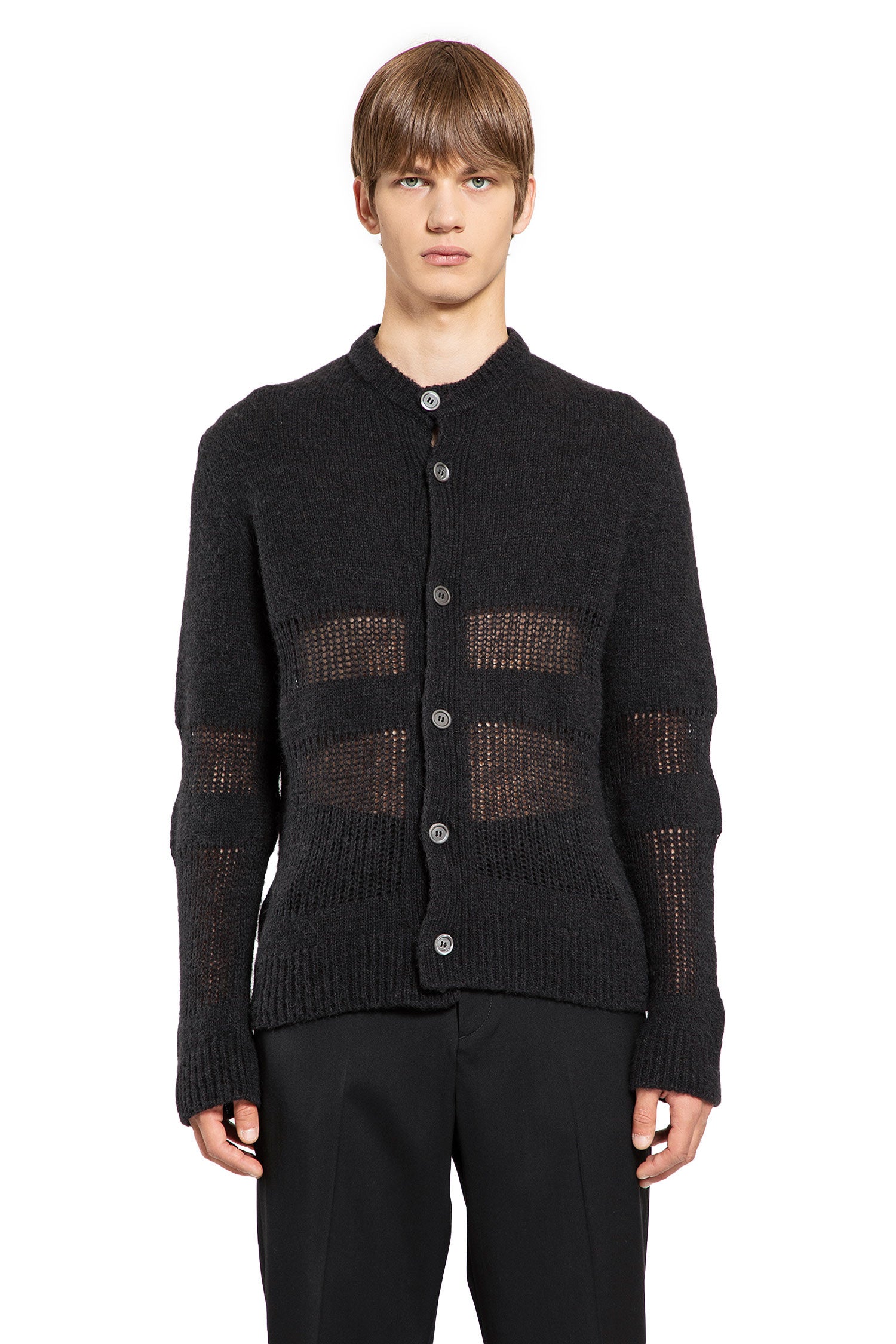 OUR LEGACY MAN BLACK KNITWEAR