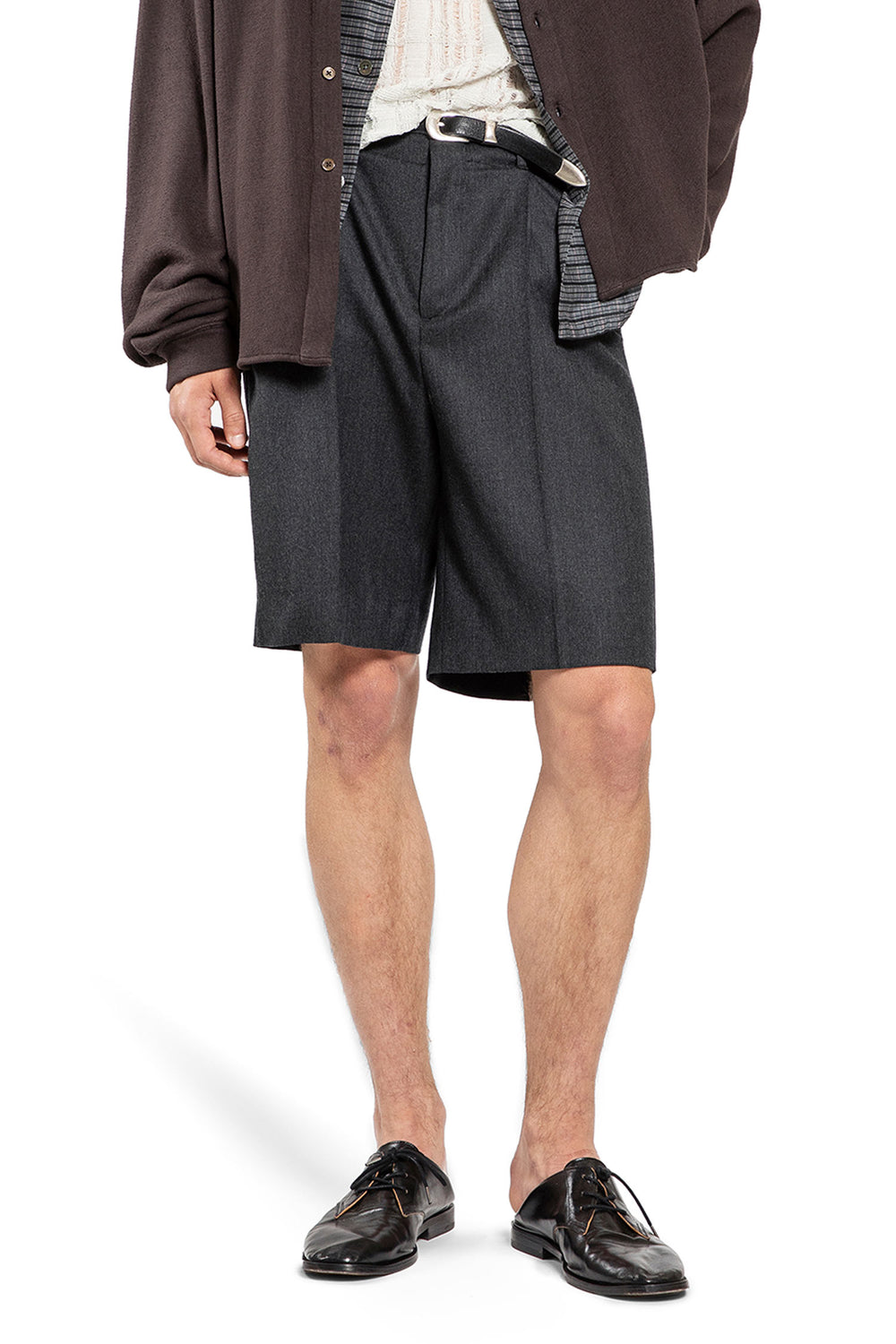 OUR LEGACY MAN GREY SHORTS & SKIRTS