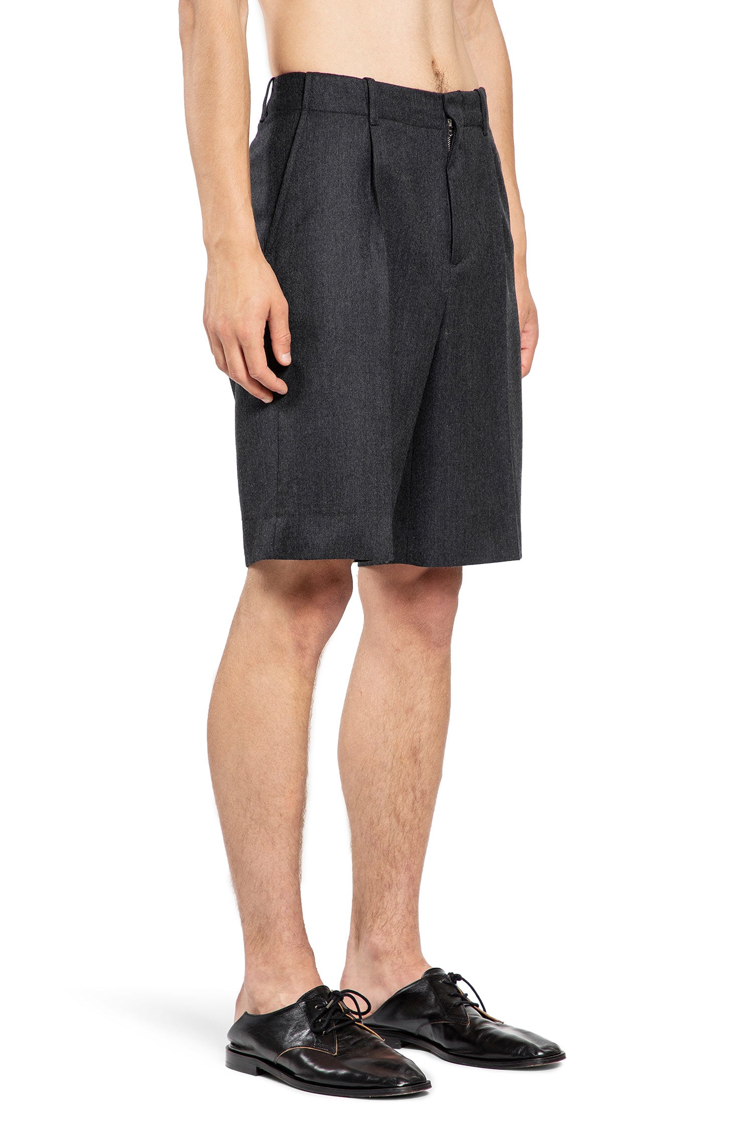 OUR LEGACY MAN GREY SHORTS & SKIRTS