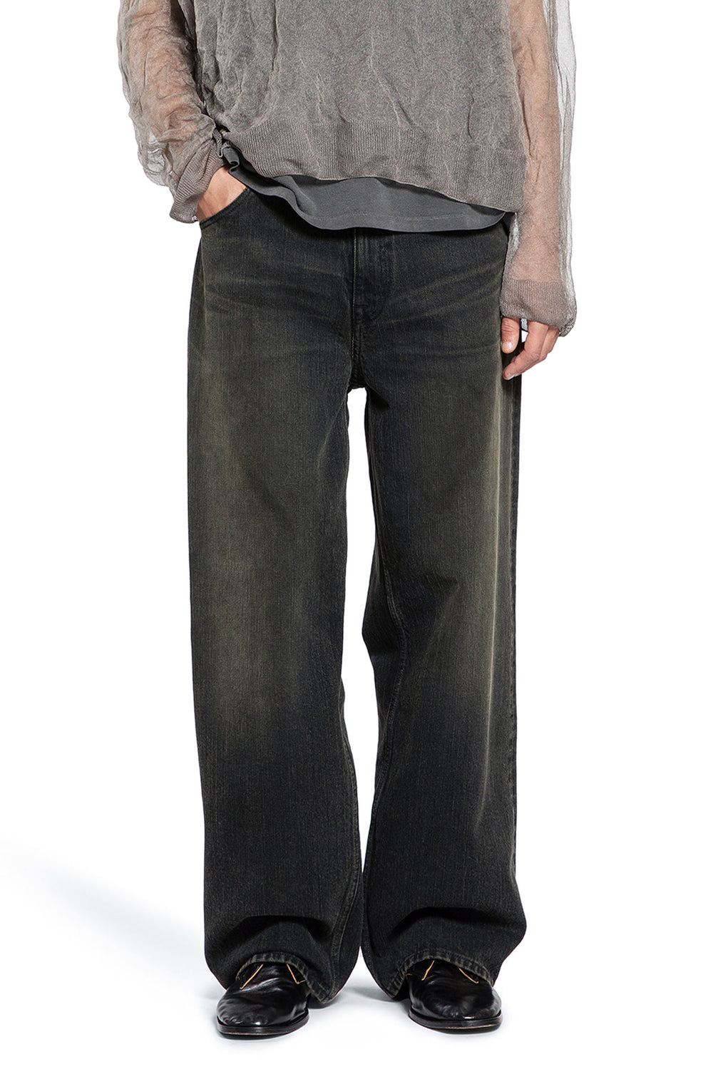 OUR LEGACY MAN BLACK JEANS