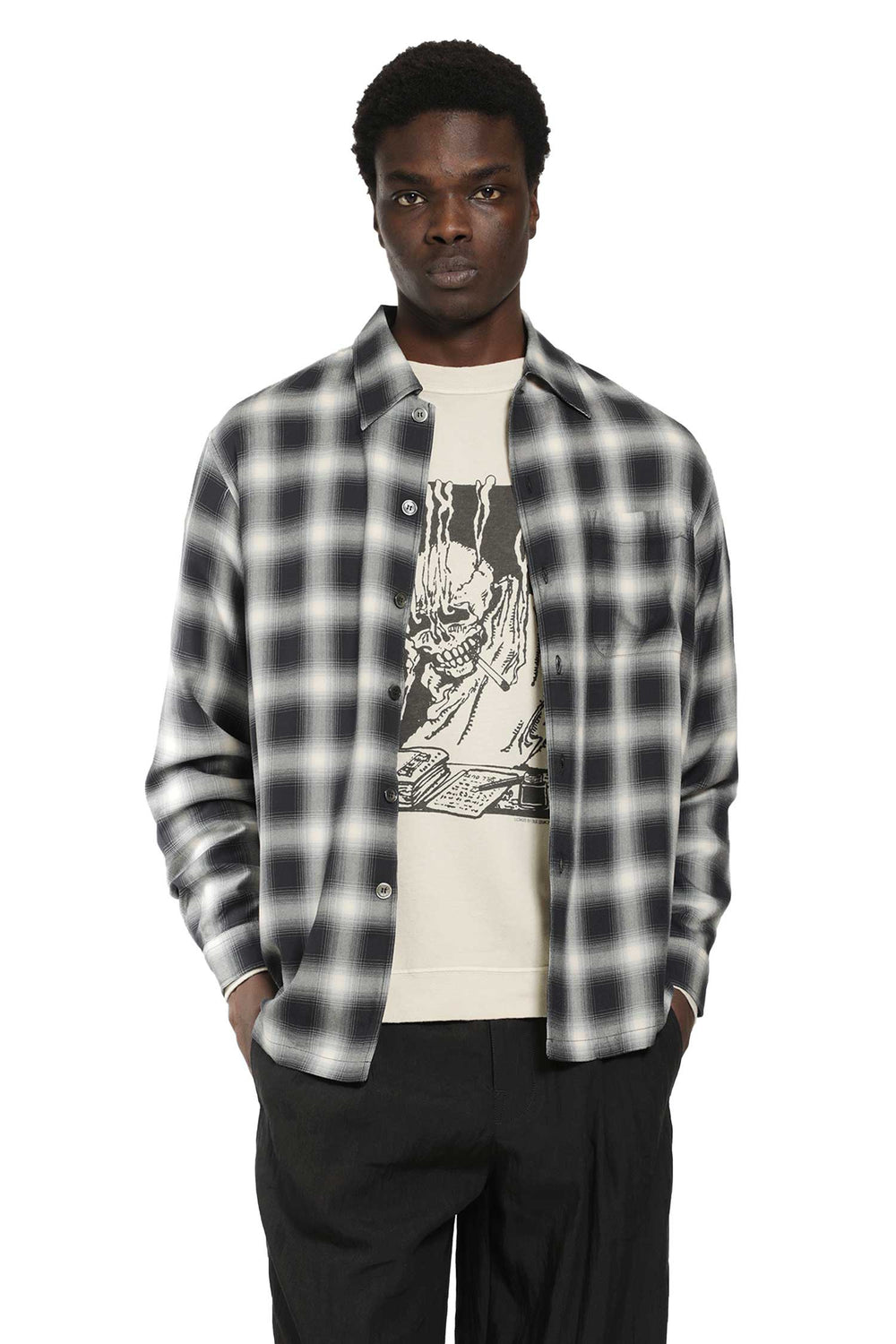 OUR LEGACY Reno Cowboy Viscose Shirt man