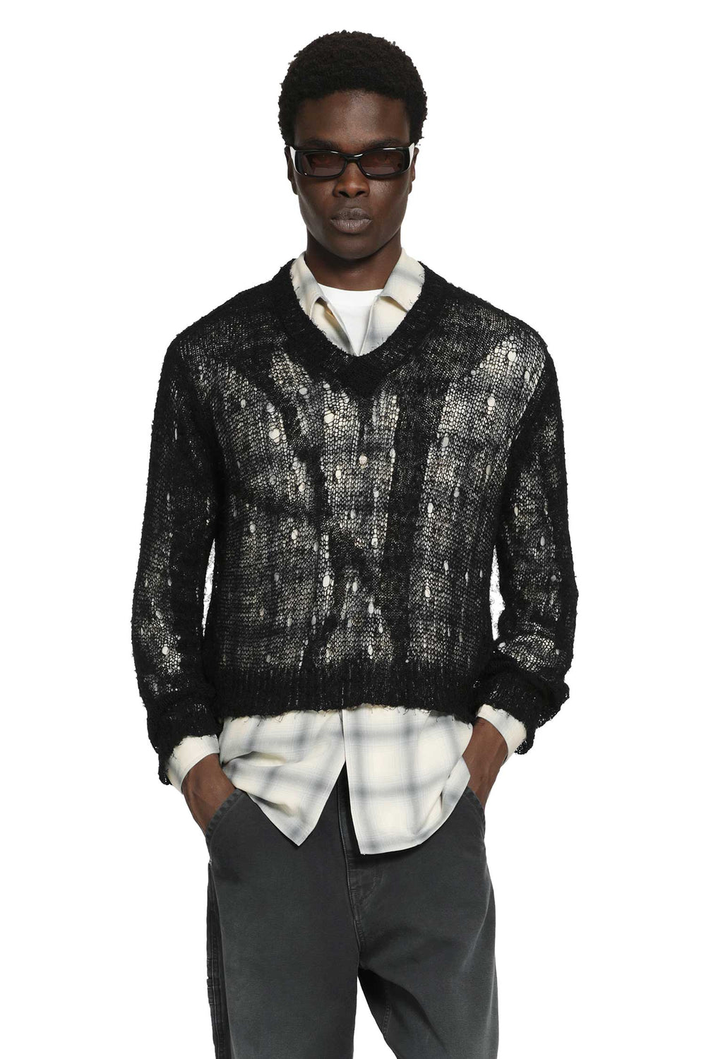 OUR LEGACY Slow V-Neck Sweater man