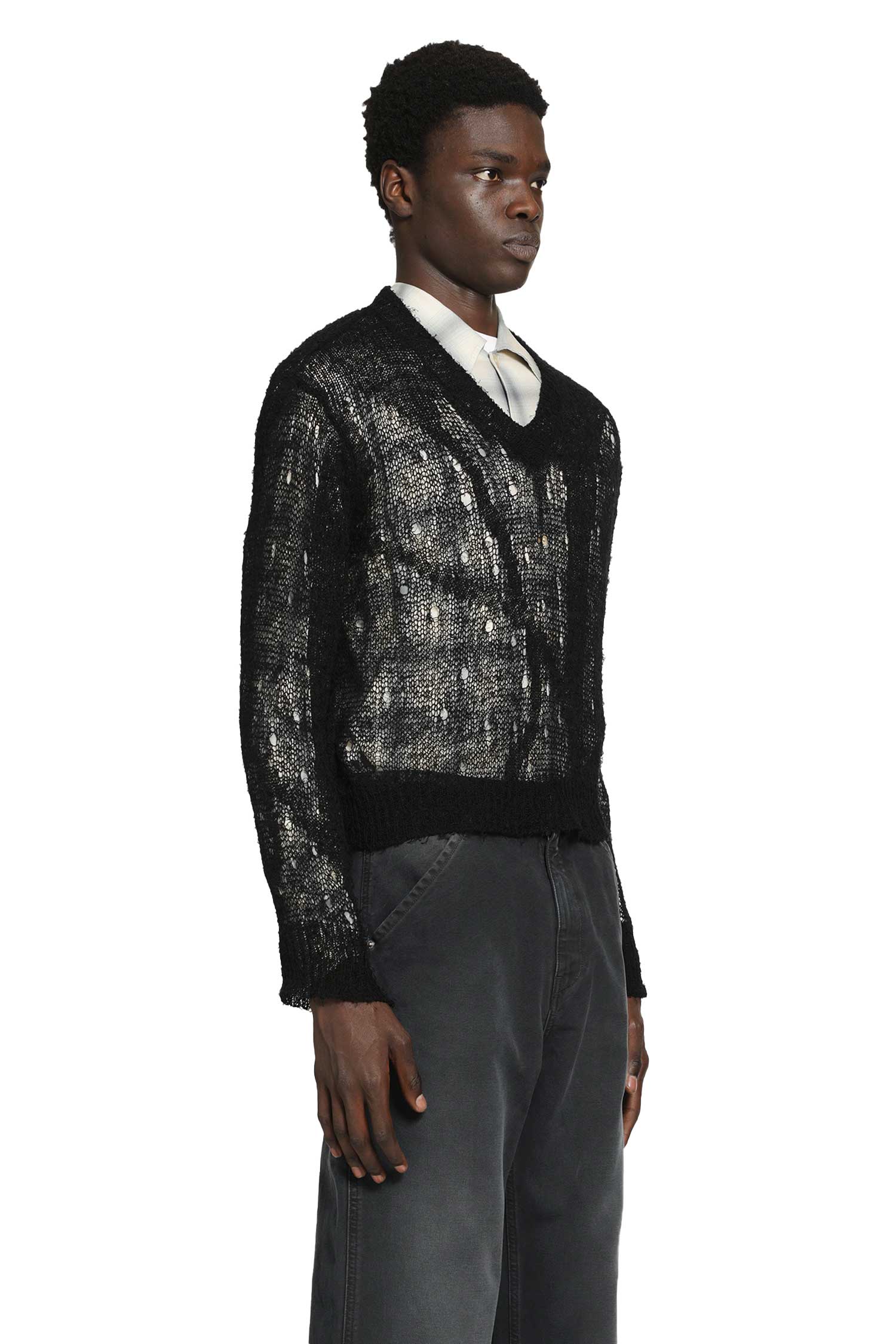 OUR LEGACY Slow V-Neck Sweater man