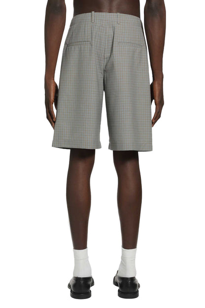 Frosted Moss Checked Bermudas