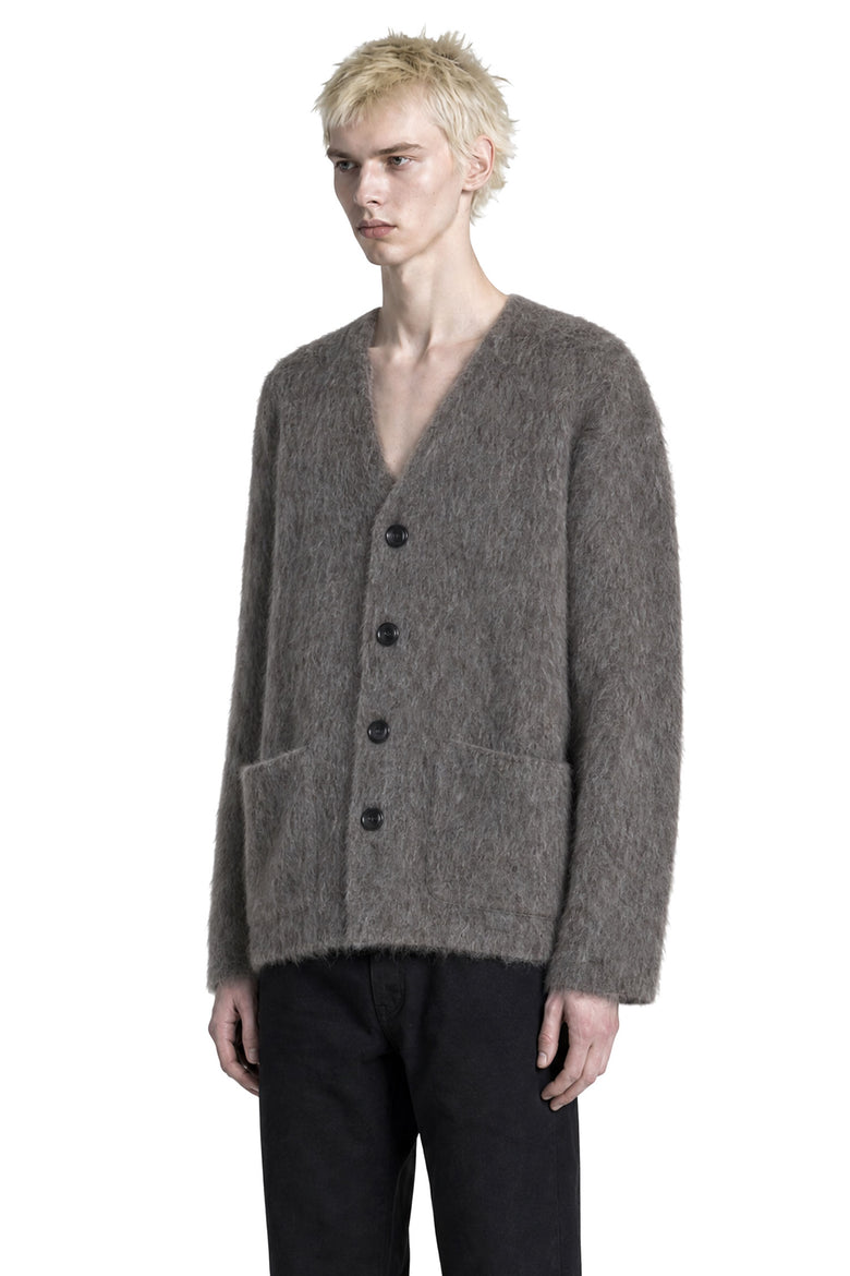 
              OUR LEGACY Hairy Wool Cardigan man
            