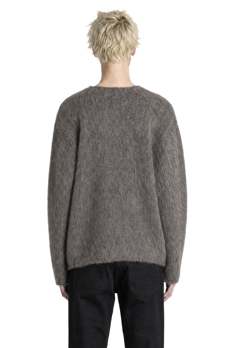 OUR LEGACY Hairy Wool Cardigan man