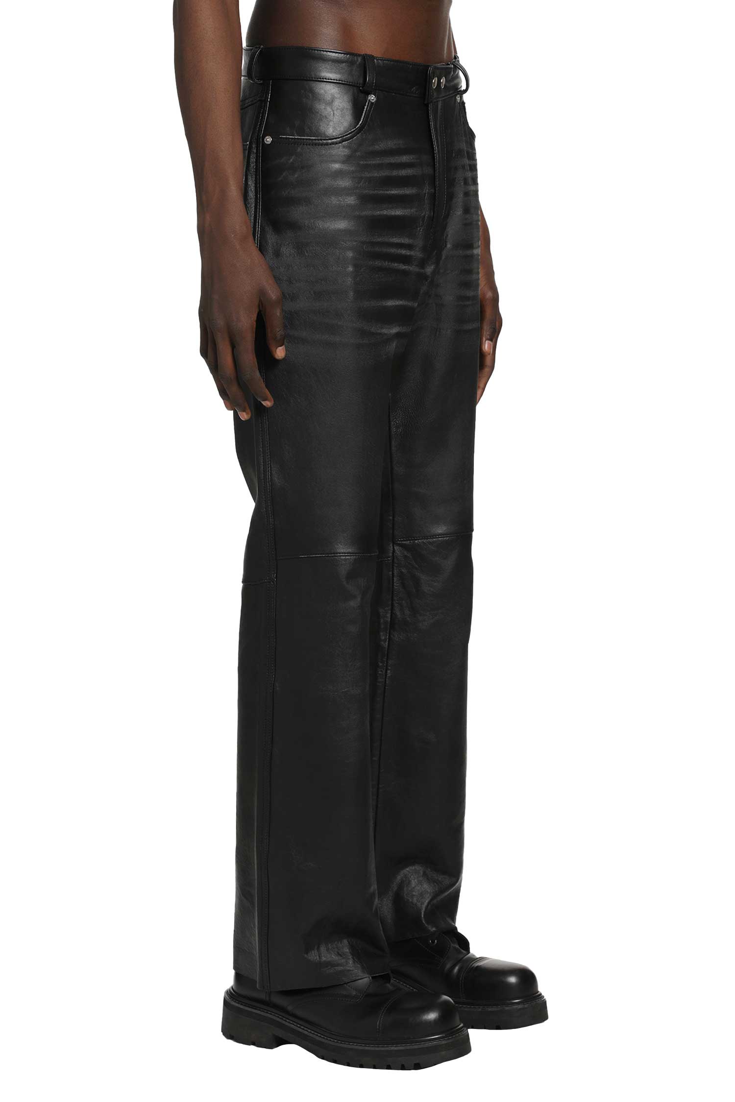OUR LEGACY Carlson Leather Trousers man
