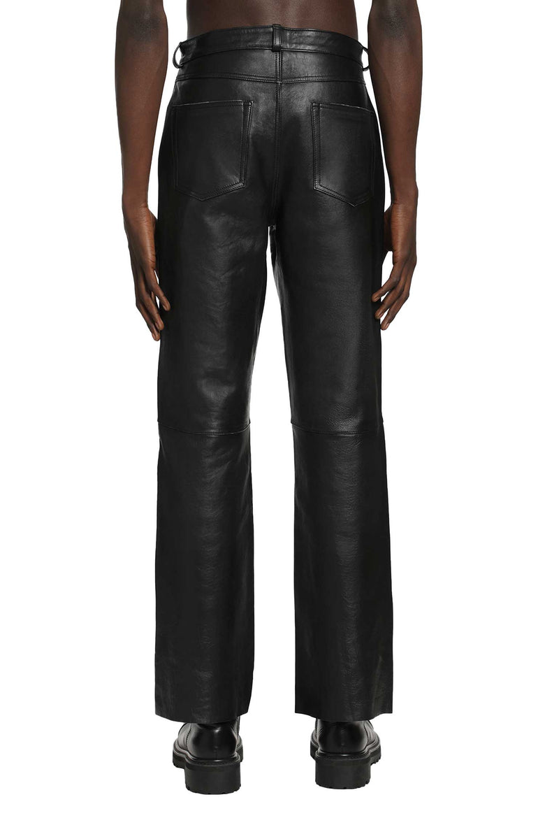 OUR LEGACY Carlson Leather Trousers man