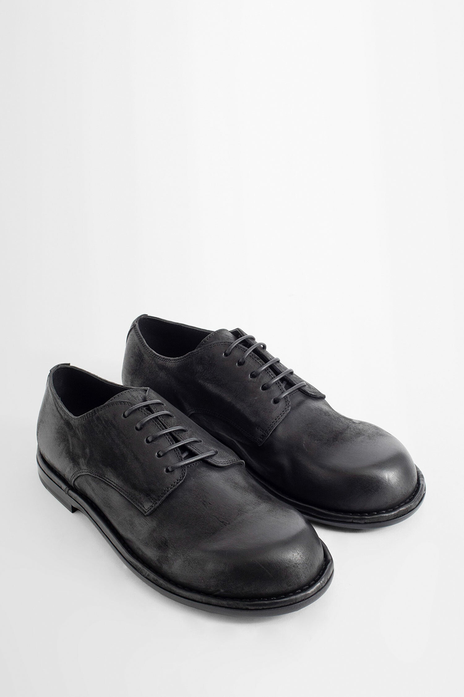 MATTIA CAPEZZANI MAN BLACK LACE-UPS