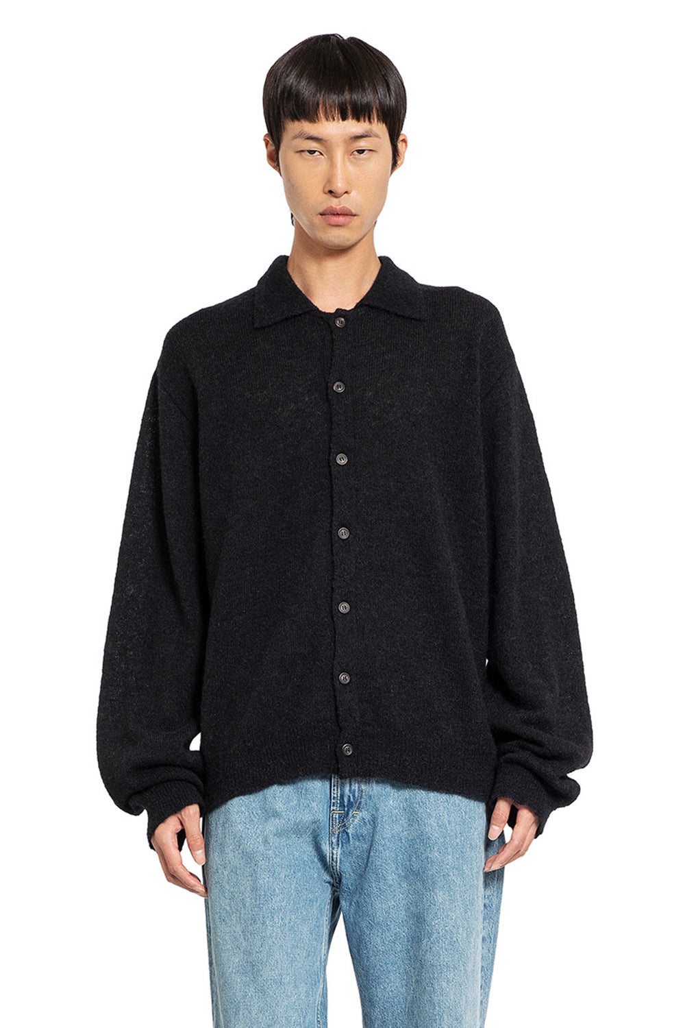 OUR LEGACY MAN BLACK KNITWEAR