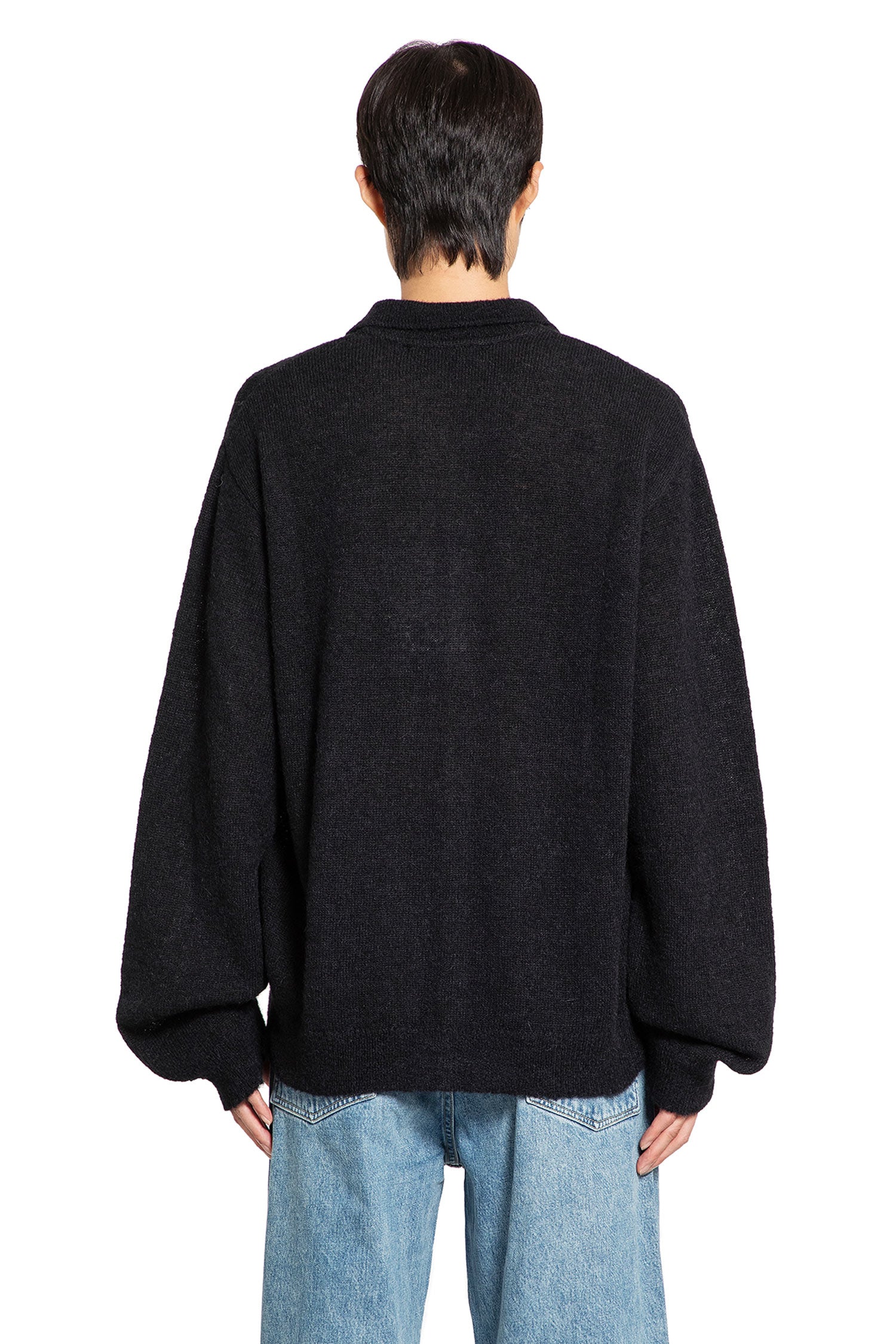 OUR LEGACY MAN BLACK KNITWEAR