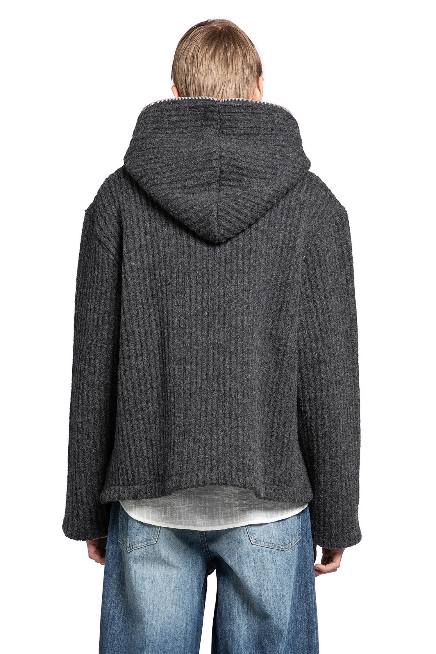 OUR LEGACY MAN GREY KNITWEAR