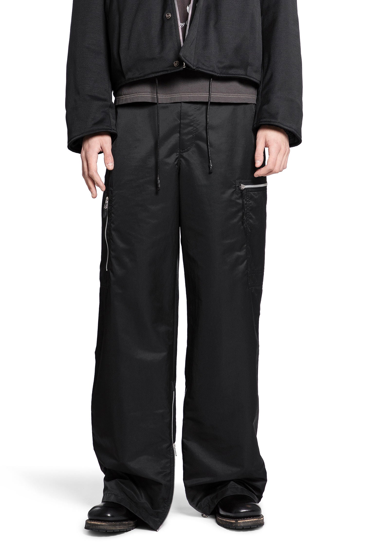 OUR LEGACY MAN BLACK TROUSERS