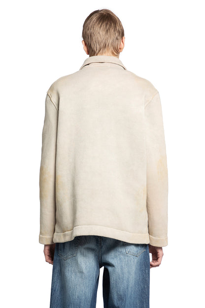 OUR LEGACY MAN BEIGE KNITWEAR