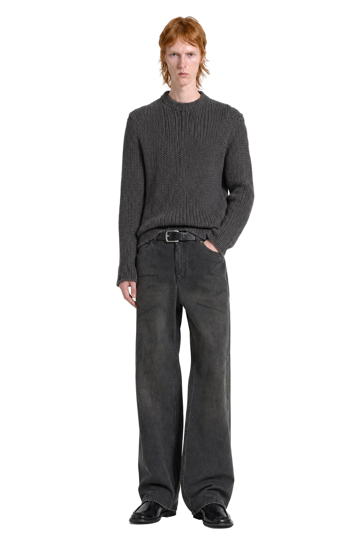 OUR LEGACY Popover Roundneck Sweater man
