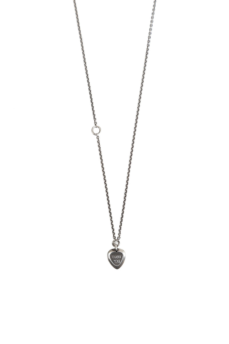 WERKSTATT MUNCHEN Chain Mini Thank You unisex