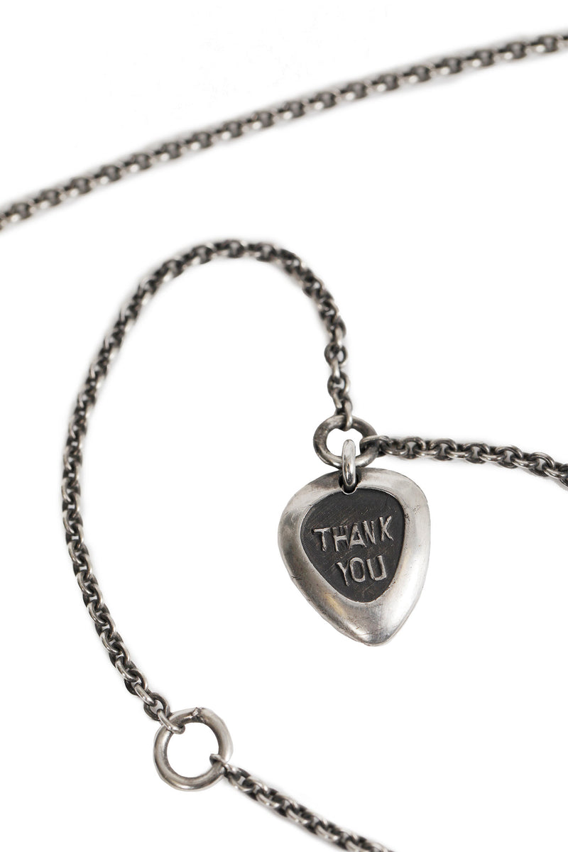 WERKSTATT MUNCHEN Chain Mini Thank You unisex