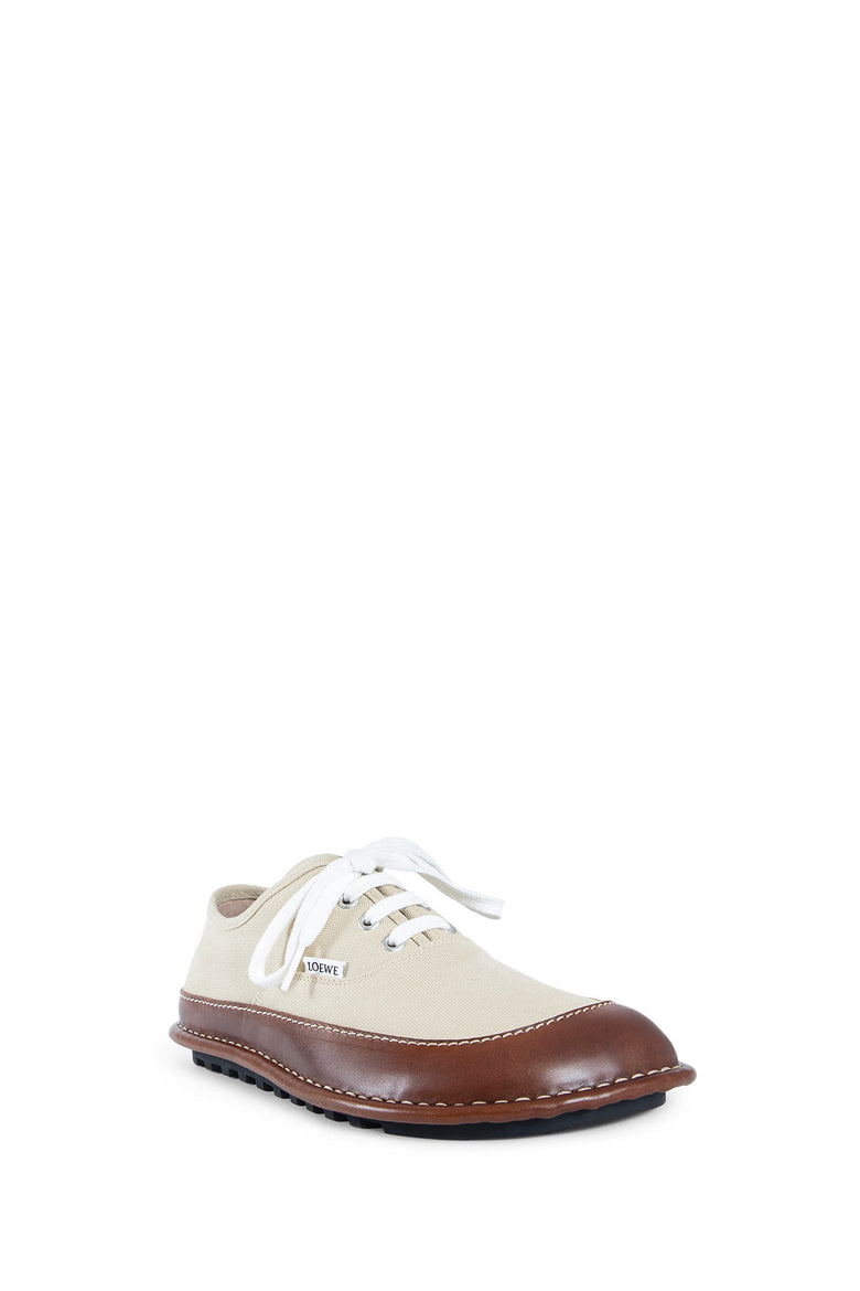 LOEWE MAN BEIGE LACE-UPS