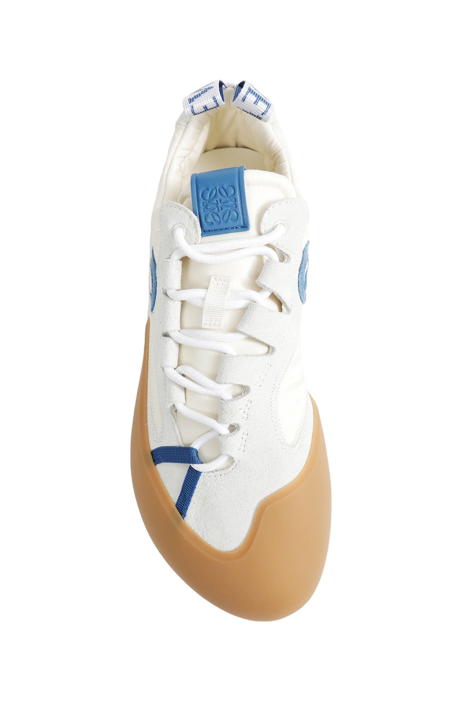 Nylon And Suede Grip Sneakers