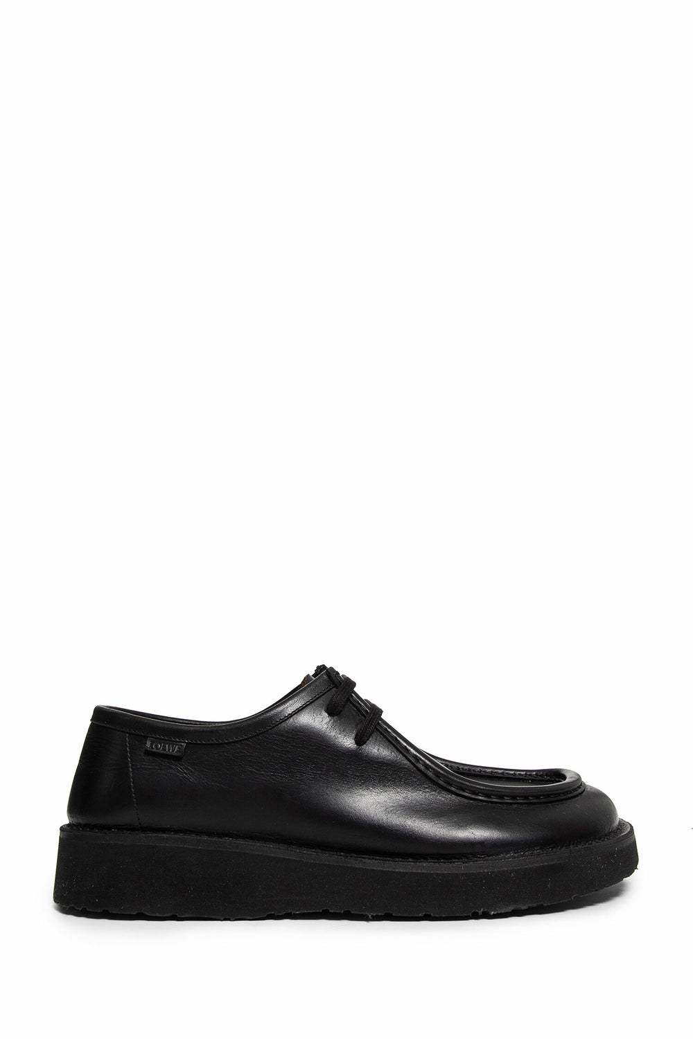 LOEWE MAN BLACK LACE-UPS