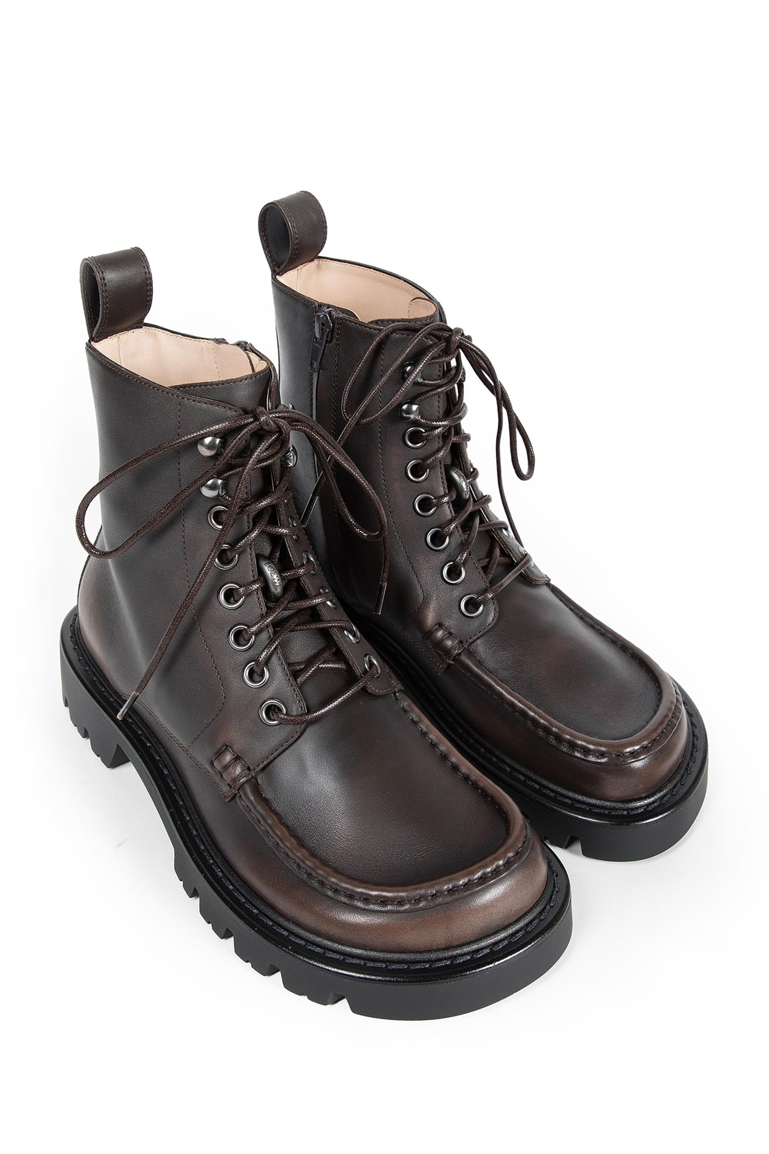 Sierra Combat Ankle Boots