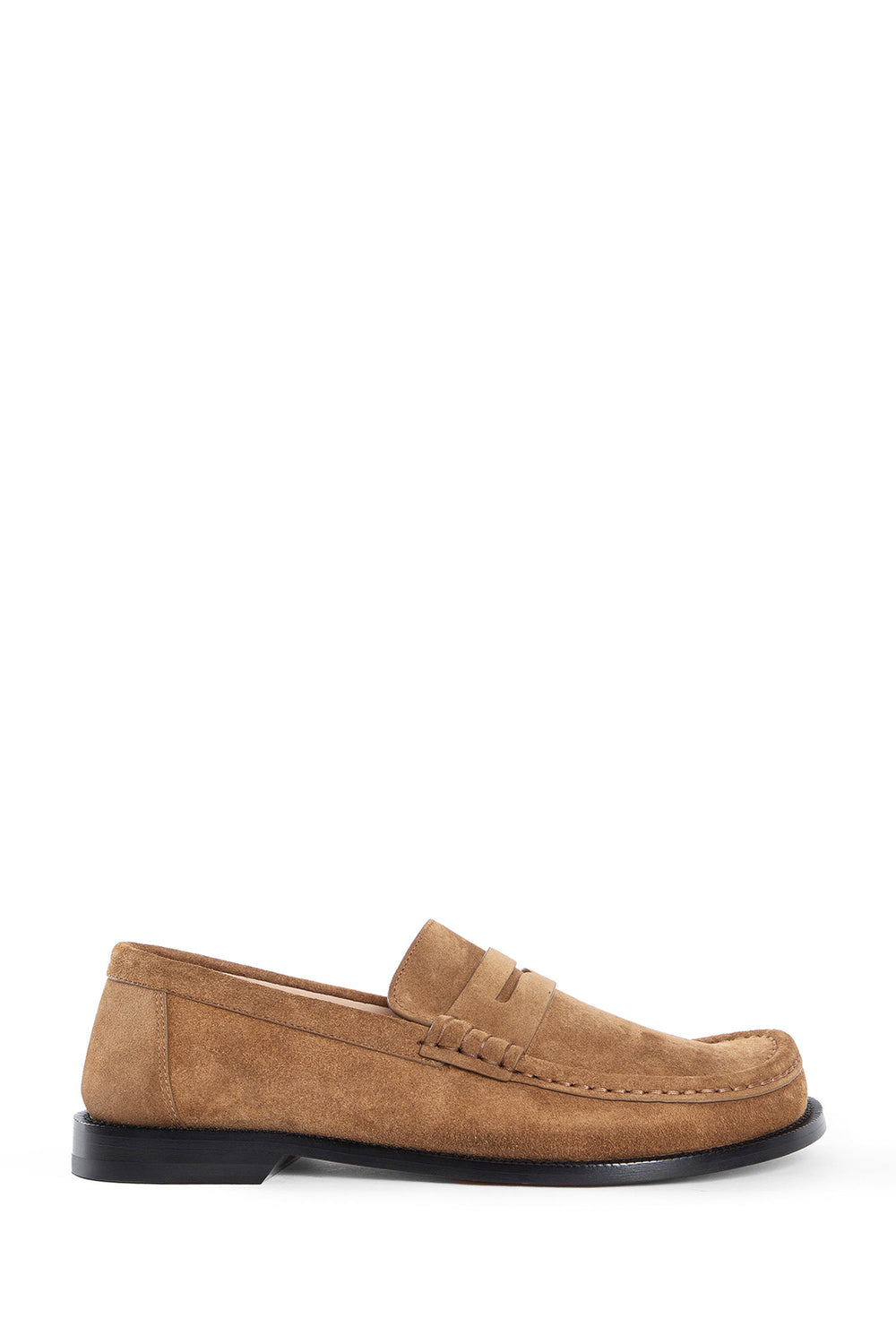 LOEWE MAN BROWN LOAFERS & FLATS