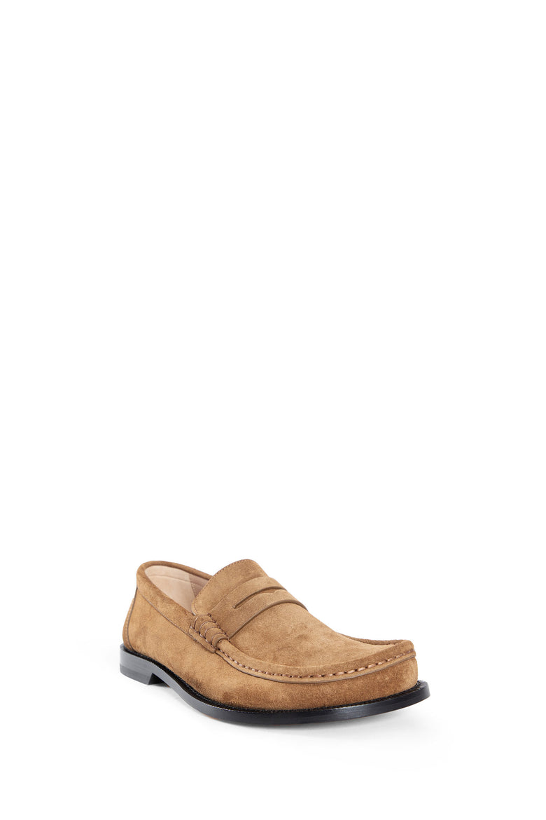 LOEWE MAN BROWN LOAFERS & FLATS