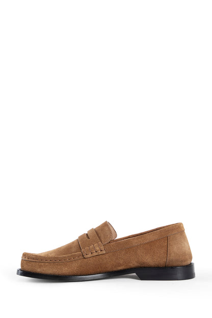 LOEWE MAN BROWN LOAFERS & FLATS