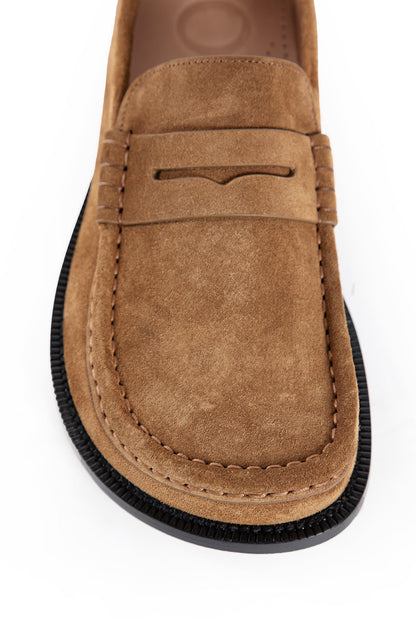 LOEWE MAN BROWN LOAFERS & FLATS