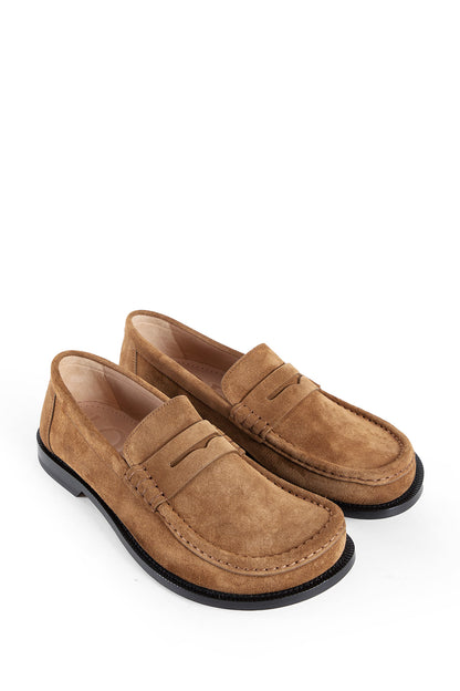 LOEWE MAN BROWN LOAFERS & FLATS