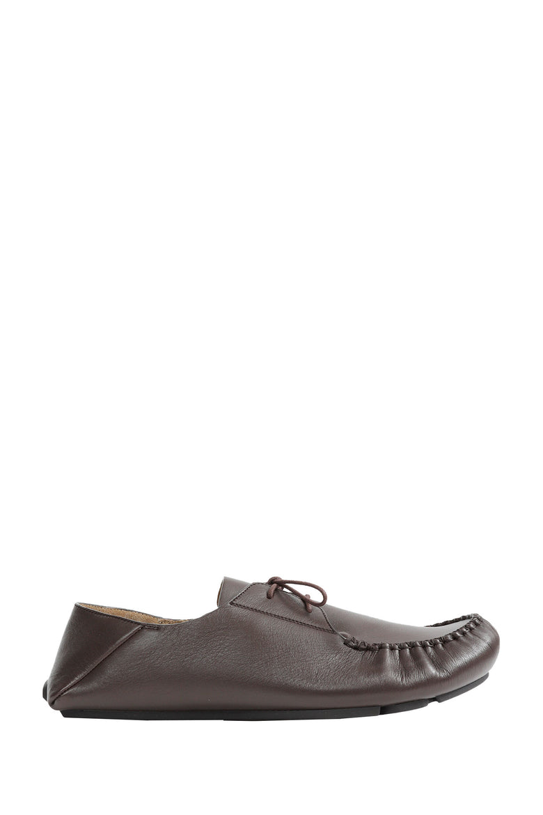 LOEWE Soft Calfskin Rambla Boat Shoes man
