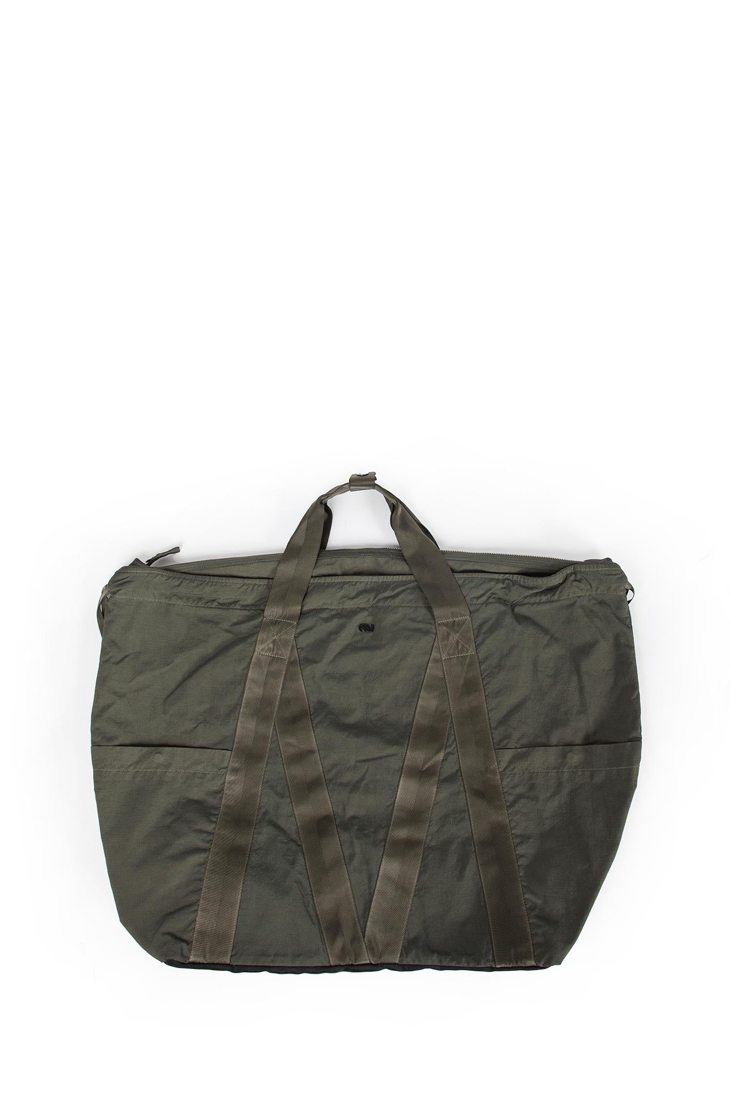 MASSIMO OSTI MAN GREEN TOP HANDLE BAGS