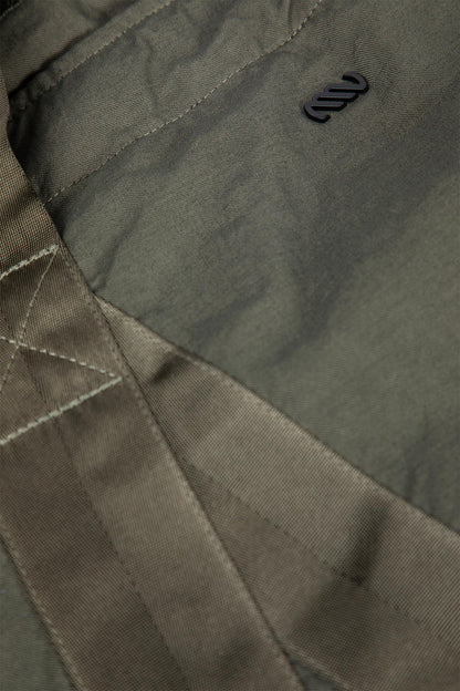 MASSIMO OSTI MAN GREEN TOP HANDLE BAGS