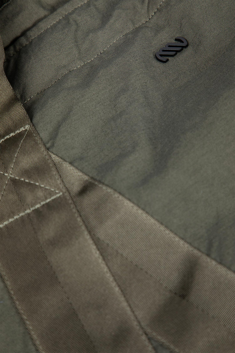 MASSIMO OSTI MAN GREEN TOP HANDLE BAGS
