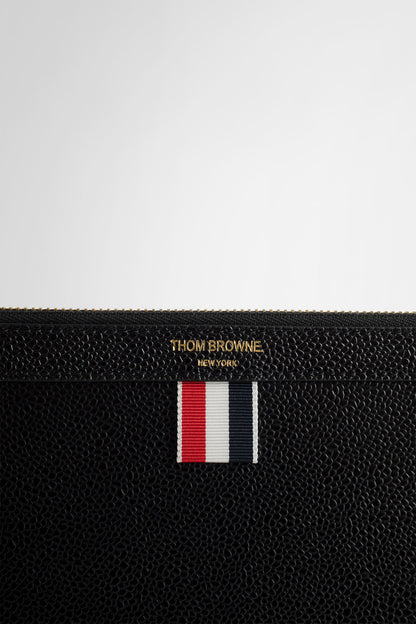 THOM BROWNE MAN BLACK CLUTCHES & POUCHES