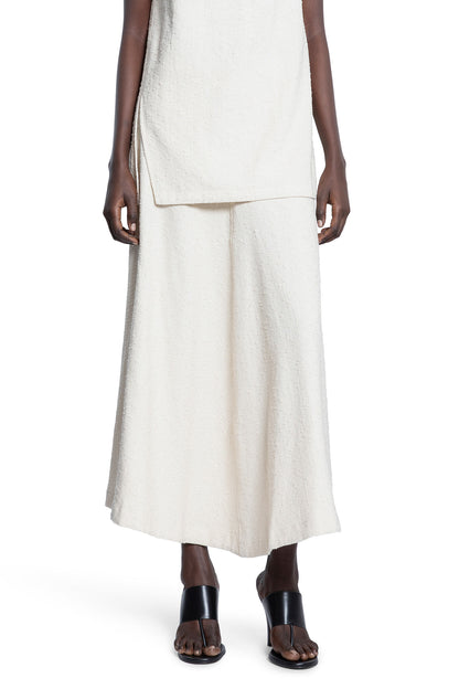 STUDIO NICHOLSON WOMAN OFF-WHITE SKIRTS