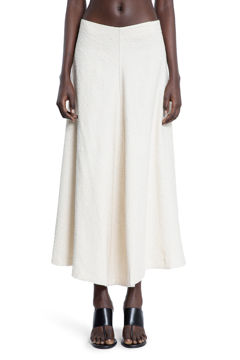 STUDIO NICHOLSON WOMAN OFF-WHITE SKIRTS