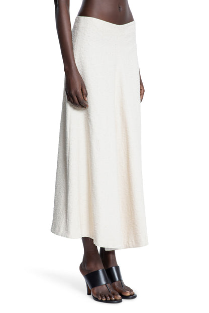 STUDIO NICHOLSON WOMAN OFF-WHITE SKIRTS