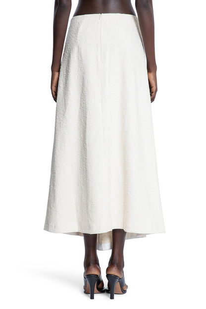 STUDIO NICHOLSON WOMAN OFF-WHITE SKIRTS